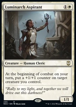 Luminarch Aspirant - Commander: Streets of New Capenna (Rare) [NCC-205]