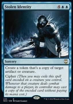 Stolen Identity - Commander: Streets of New Capenna (Rare) [NCC-233]