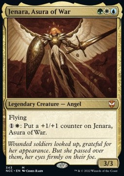 Jenara, Asura of War - Commander: Streets of New Capenna (Mythic) [NCC-343]