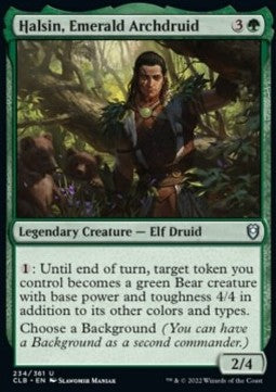 Halsin, Emerald Archdruid - Commander Legends: Battle for Baldur's Gate (Uncommon) [CLB-234]