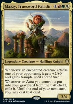 Mazzy, Truesword Paladin - Commander Legends: Battle for Baldur's Gate (Rare) [CLB-283]
