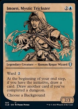 Imoen, Mystic Trickster (V.2) - Commander Legends: Battle for Baldur's Gate: Extras (Uncommon) [XCLB-385]