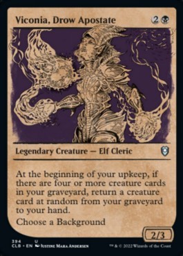 Viconia, Drow Apostate (V.2) - Commander Legends: Battle for Baldur's Gate: Extras (Uncommon) [XCLB-394]