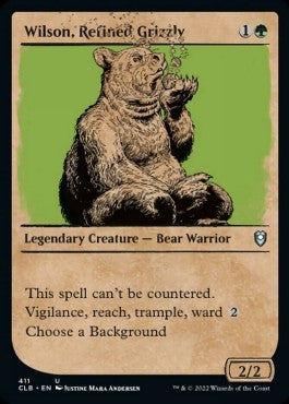 Wilson, Refined Grizzly (V.2) - Commander Legends: Battle for Baldur's Gate: Extras (Uncommon) [XCLB-411]