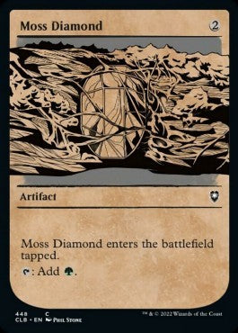 Moss Diamond (V.2) - Commander Legends: Battle for Baldur's Gate: Extras (Common) [XCLB-448]