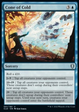 Cone of Cold - Commander Legends: Battle for Baldur's Gate (Uncommon) [CLB-61]