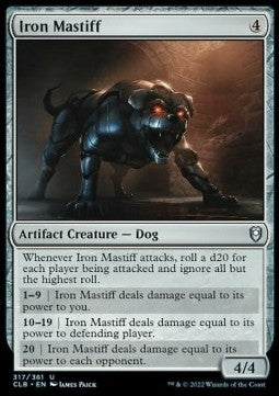 Iron Mastiff - Commander Legends: Battle for Baldur's Gate (Uncommon) [CLB-317]