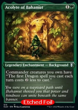 Acolyte of Bahamut (V.1) - Commander Legends: Battle for Baldur's Gate: Extras (Uncommon) [XCLB-513]