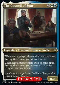 The Council of Four (V.1) - Commander Legends: Battle for Baldur's Gate: Extras (Rare) [XCLB-530]