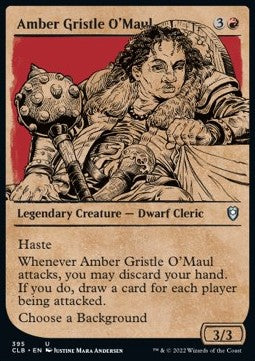 Amber Gristle O'Maul (V.2) - Commander Legends: Battle for Baldur's Gate: Extras (Uncommon) [XCLB-395]