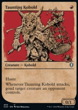 Taunting Kobold (V.2) - Commander Legends: Battle for Baldur's Gate: Extras (Uncommon) [XCLB-404]