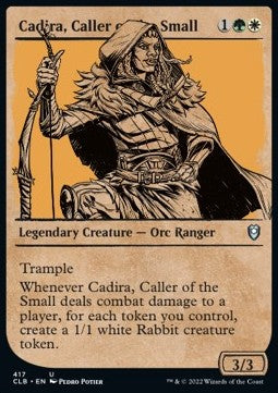 Cadira, Caller of the Small (V.2) - Commander Legends: Battle for Baldur's Gate: Extras (Uncommon) [XCLB-417]