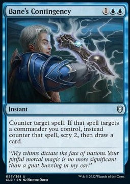 Bane's Contingency - Commander Legends: Battle for Baldur's Gate (Uncommon) [CLB-57]