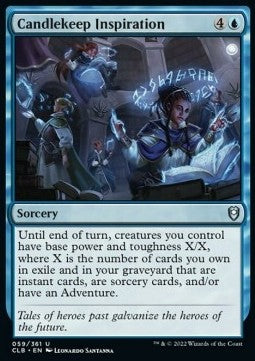 Candlekeep Inspiration - Commander Legends: Battle for Baldur's Gate (Uncommon) [CLB-59]