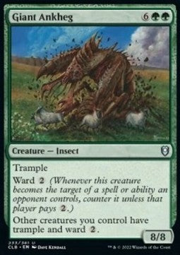 Giant Ankheg - Commander Legends: Battle for Baldur's Gate (Uncommon) [CLB-233]