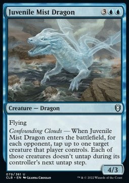 Juvenile Mist Dragon - Commander Legends: Battle for Baldur's Gate (Uncommon) [CLB-79]