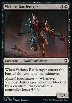 Vicious Battlerager - Commander Legends: Battle for Baldur's Gate (Common) [CLB-155]