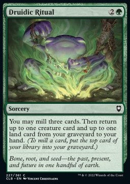 Druidic Ritual - Commander Legends: Battle for Baldur's Gate (Common) [CLB-227]