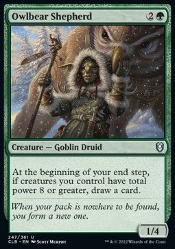 Owlbear Shepherd - Commander Legends: Battle for Baldur's Gate (Uncommon) [CLB-247]