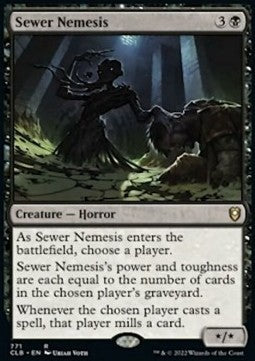 Sewer Nemesis - Commander Legends: Battle for Baldur's Gate: Extras (Rare) [XCLB-777]