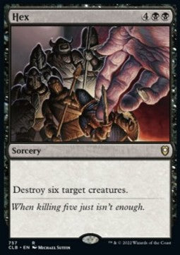 Hex - Commander Legends: Battle for Baldur's Gate: Extras (Rare) [XCLB-757]