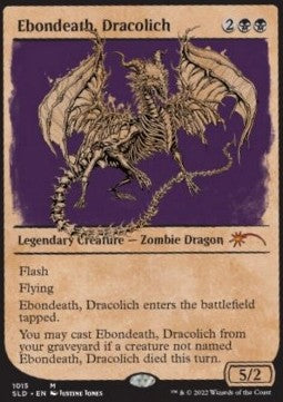 Ebondeath, Dracolich - Secret Lair Drop Series: Secret Lair x Beadle & Grimm's: Here Be Dragons (Mythic) [SLDBG-1015]