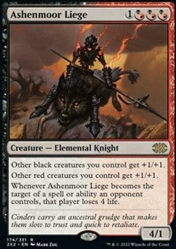 Ashenmoor Liege - Double Masters 2022 (Rare) [2X2-174]