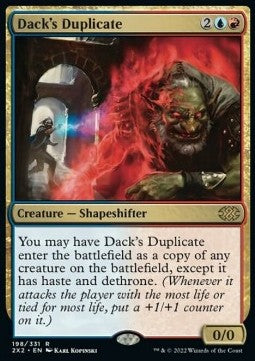 Dack's Duplicate - Double Masters 2022 (Rare) [2X2-198]