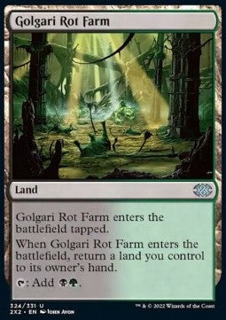 Golgari Rot Farm - Double Masters 2022 (Uncommon) [2X2-324]