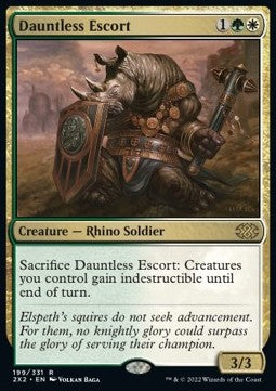 Dauntless Escort - Double Masters 2022 (Rare) [2X2-199]