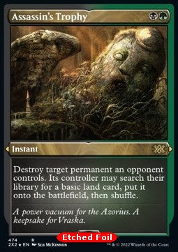 Assassin's Trophy (V.2) - Double Masters 2022: Extras (Rare) [X2X2-474]