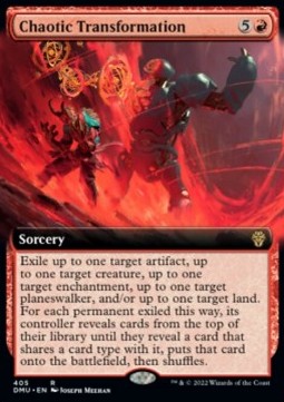 Chaotic Transformation - Dominaria United: Extras (Rare) [XDMU-405]