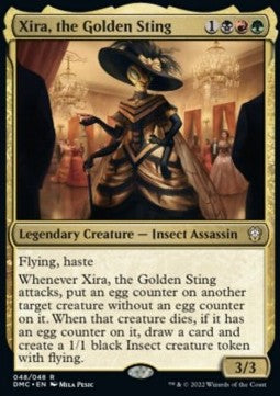 Xira, the Golden Sting - Commander: Dominaria United (Rare) [DMC-48]