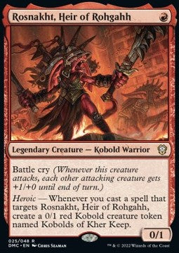 Rosnakht, Heir of Rohgahh - Commander: Dominaria United (Rare) [DMC-25]