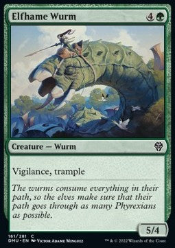 Elfhame Wurm - Dominaria United (Common) [DMU-161]
