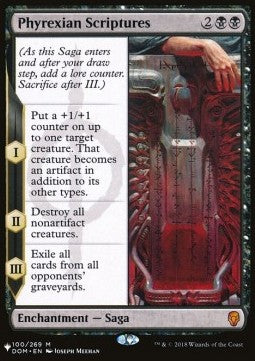 Phyrexian Scriptures - The List (Mythic) [ZNL-100]