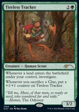 Tireless Tracker - Secret Lair Drop Series: August Superdrop 2022 (Rare) [SLDAUS-1094]