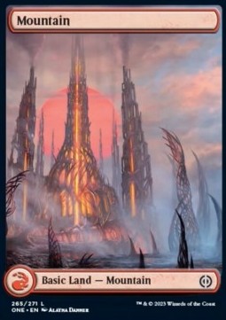 Mountain (V.1) - Phyrexia: All Will Be One (Land) [ONE-265]