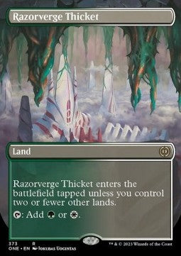 Razorverge Thicket - Phyrexia: All Will Be One: Extras (Rare) [XONE-373]