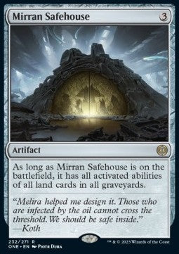 Mirran Safehouse - Phyrexia: All Will Be One (Rare) [ONE-232]