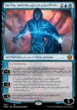 Jace, the Perfected Mind (V.1) - Phyrexia: All Will Be One: Extras (Mythic) [XONE-325]