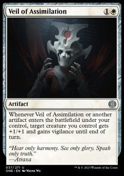 Veil of Assimilation - Phyrexia: All Will Be One (Uncommon) [ONE-37]