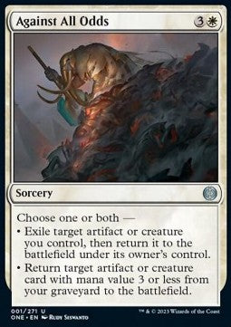 Against All Odds - Phyrexia: All Will Be One (Uncommon) [ONE-1]