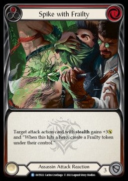 Spike with Frailty (Regular) - Outsiders (Rare) [OUT-022]