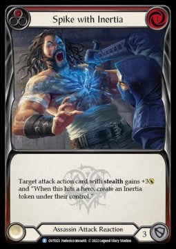 Spike with Inertia (Regular) - Outsiders (Rare) [OUT-023]