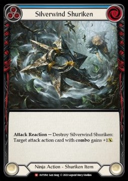 Silverwind Shuriken (Regular) - Outsiders (Majestic) [OUT-054]