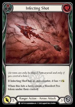 Infecting Shot (Red) (Regular) - Outsiders (Common) [OUT-118]