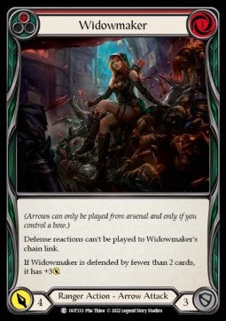 Widowmaker (Red) (Regular) - Outsiders (Common) [OUT-133]
