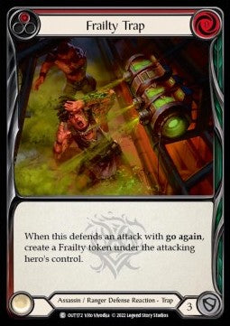 Frailty Trap (Regular) - Outsiders (Common) [OUT-172]