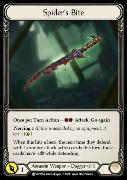 Spider's Bite (Regular) - Outsiders (Token) [OUT-004]